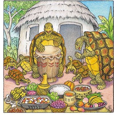  D Tortoise And His Enemies! –  A Nigerian Folk Tale Exploring Greed and Collaboration