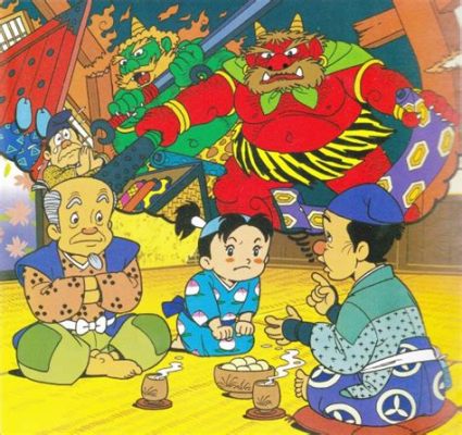 Momotaro: A Peach-Born Warrior Battles Oni, Embracing Courage and Teamwork!